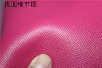 Imported embossed cowhide rose red yellow orange black palm print first layer genuine leather handmade DIY leather