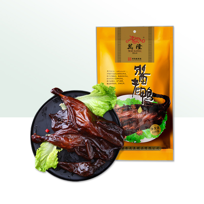 Bandung Sauce Old Duck 550g Zhejiang Hangzhou Special Sauce Duck Board Duck Featured Vacuum Bagged Packaging