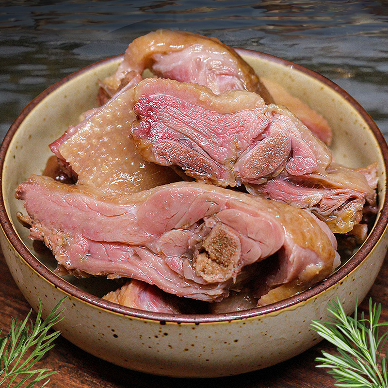 Air-dried Ratboard duck about 600g left and right Duck Salted Duck duck farmhouse Non-smoked food Bulk