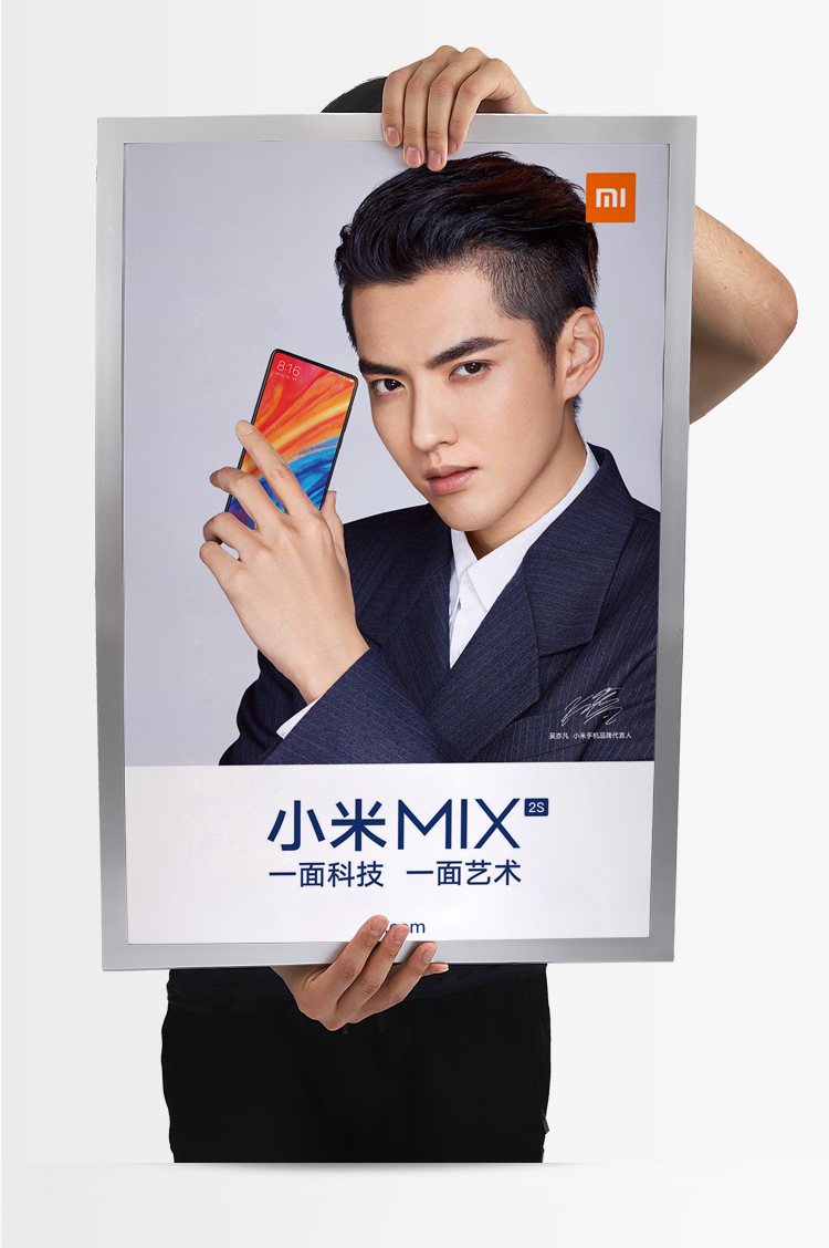 Thang máy khung quảng cáo Mặt trước mở poster khung Tường quảng cáo khung tường từ khung hình khung hình đấm miễn phí - Kính kính mắt eye plus