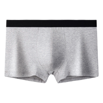 Catman Mens Underwear Pure Cotton Antibacterial Mens Boxer Shorts Summer Thin Boys Large Size Loose Boxer Briefs