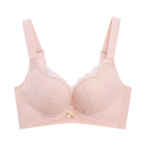 MiiOW Catman Bra No Wires Anti-Sagging Womens Yew Modal Soft Push-Up Shaped Bra Underwear