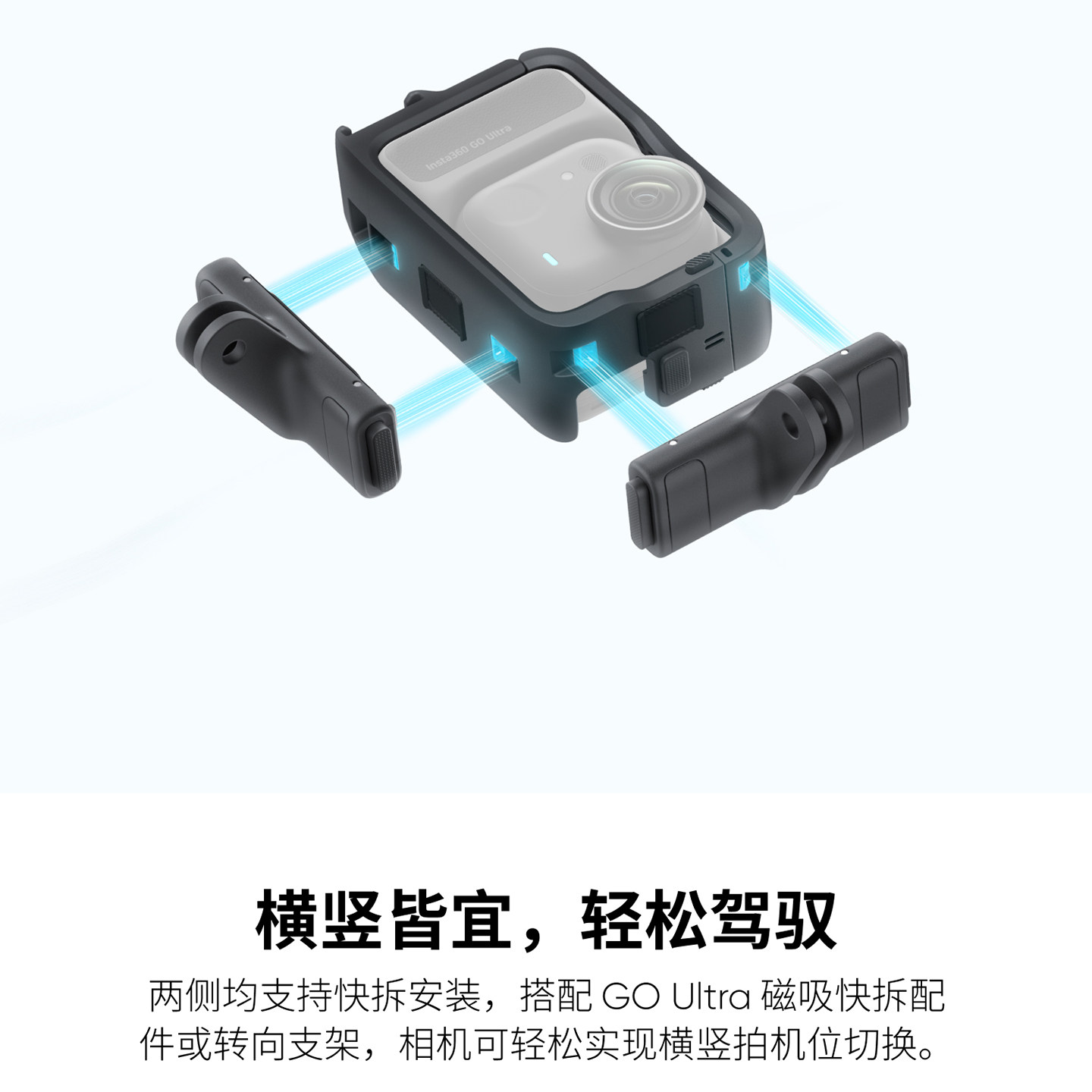 Shadowstone Insta360 Go Ultra Multifunctional Expansion Frame Provides All-Round Protection