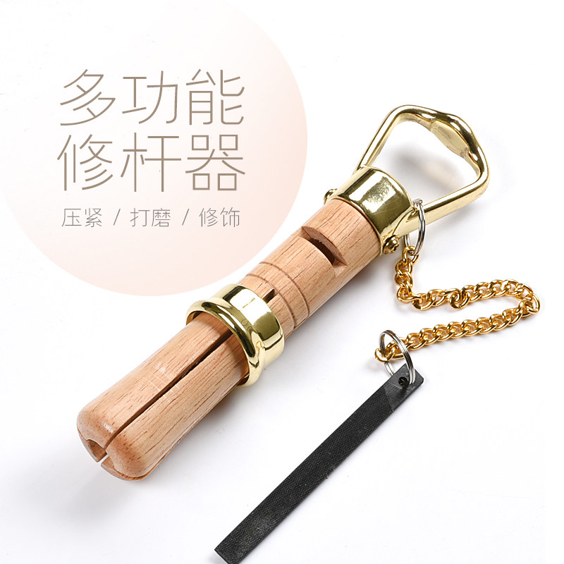 Billiard Supplies Billiard Club Trimmer With small file Head Changer Tool Fix leather head file Trim head