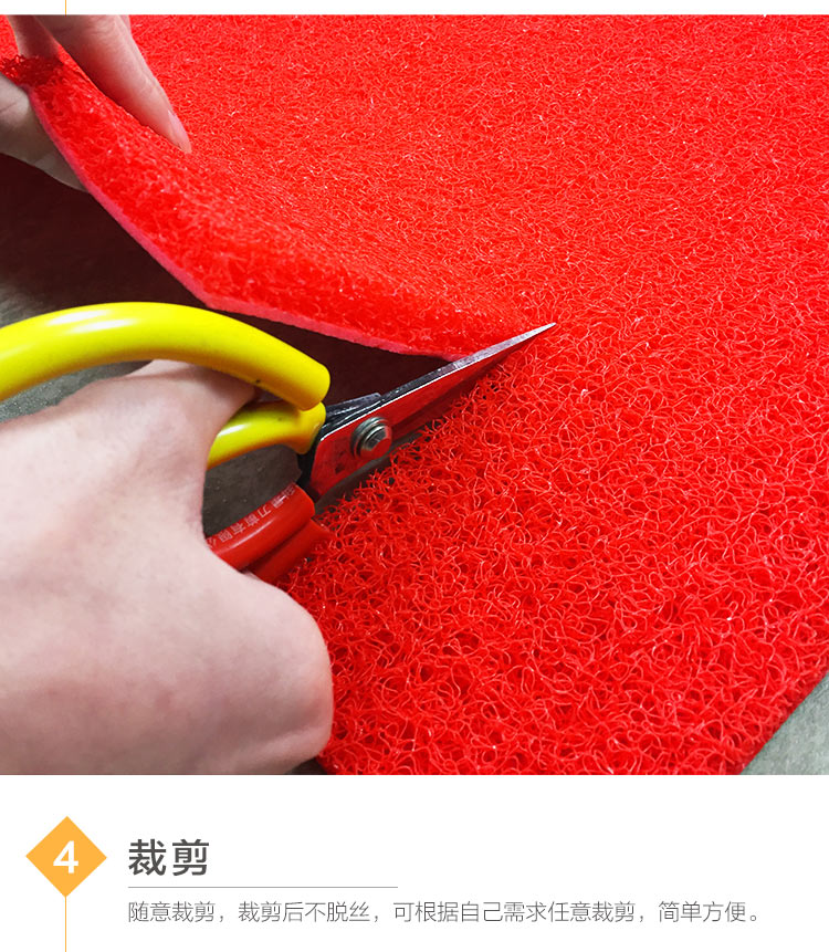 thảm cửa thảm cửa ngoài trời không thấm nước không trượt nhựa nhà dây thảm nhà tấm thảm chùi chân bao vây pad tùy chỉnh - Thảm sàn tấm nhựa trải sàn
