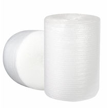 Bilayer Bubble Film Roll Mounted Shockproof Plastic Packaging Express Thickened Packaging Fill Foam Packaging Film Bubble Paper