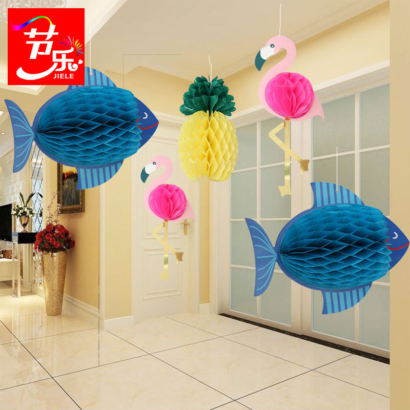 Holy Festival Decorate The Nursery Supplies Paper Charm Ceiling Pendant Ornaments Creative Shop Classroom Stage