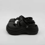 Sunnycolor Baotou Half Slippers Half -Soled Panda Hole Shoes Женская летняя кусок кусок кусок земли обувь