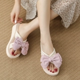 SUNNY COLOR Tide, пляжные летние тапочки, модная обувь с бантиком, слайдеры, коллекция 2023