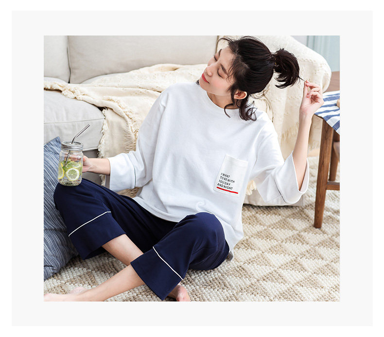 Pyjama mixte en Coton à manches longues - Ref 3005946 Image 18