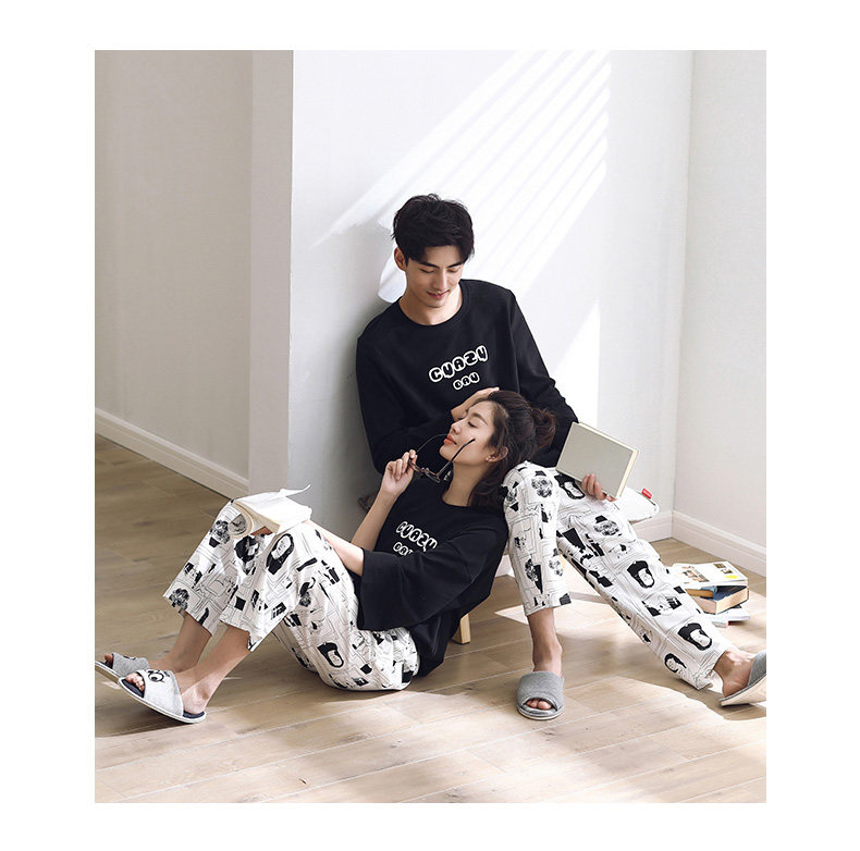 Pyjama mixte en Coton à manches longues - Ref 3006181 Image 25