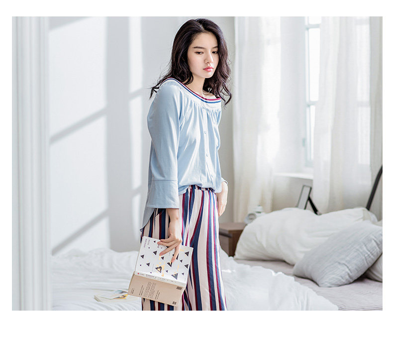 Pyjama mixte en Coton à manches longues - Ref 3005781 Image 20