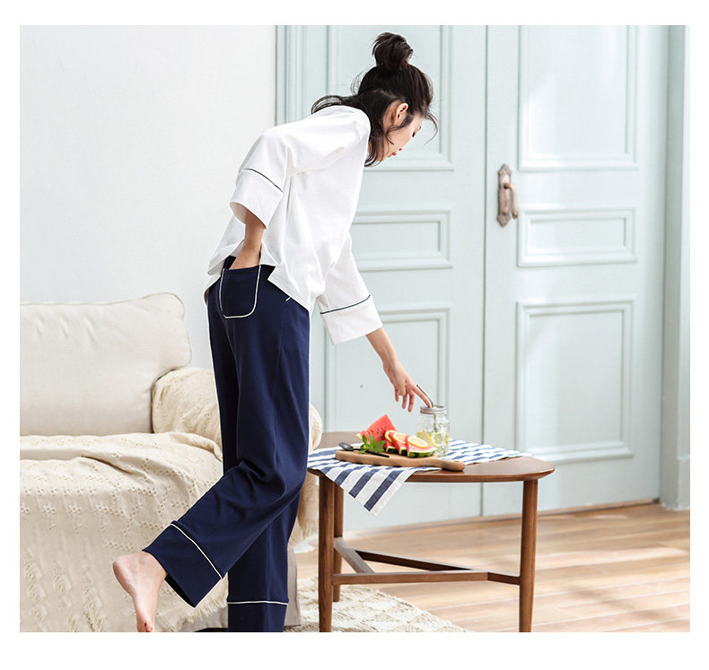 Pyjama mixte en Coton à manches longues - Ref 3005946 Image 19