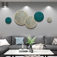 Современный и минималистичный диван для гостиной, украшение, трехмерная круглая подвеска