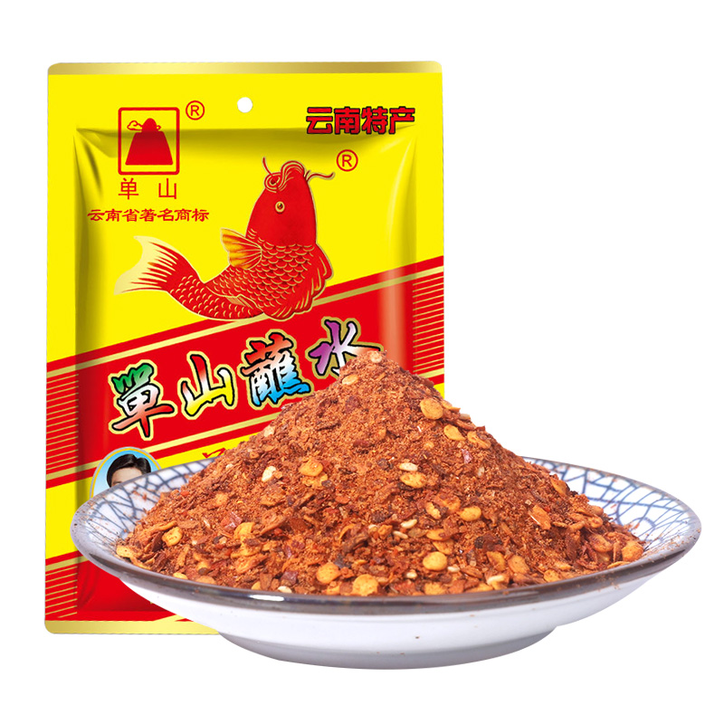 Shanshan dipped in water 400g Yunnan specialty spicy dipped in water barbecue hot pot dry dish dipping seasoning dry seasoning spicy seasoning