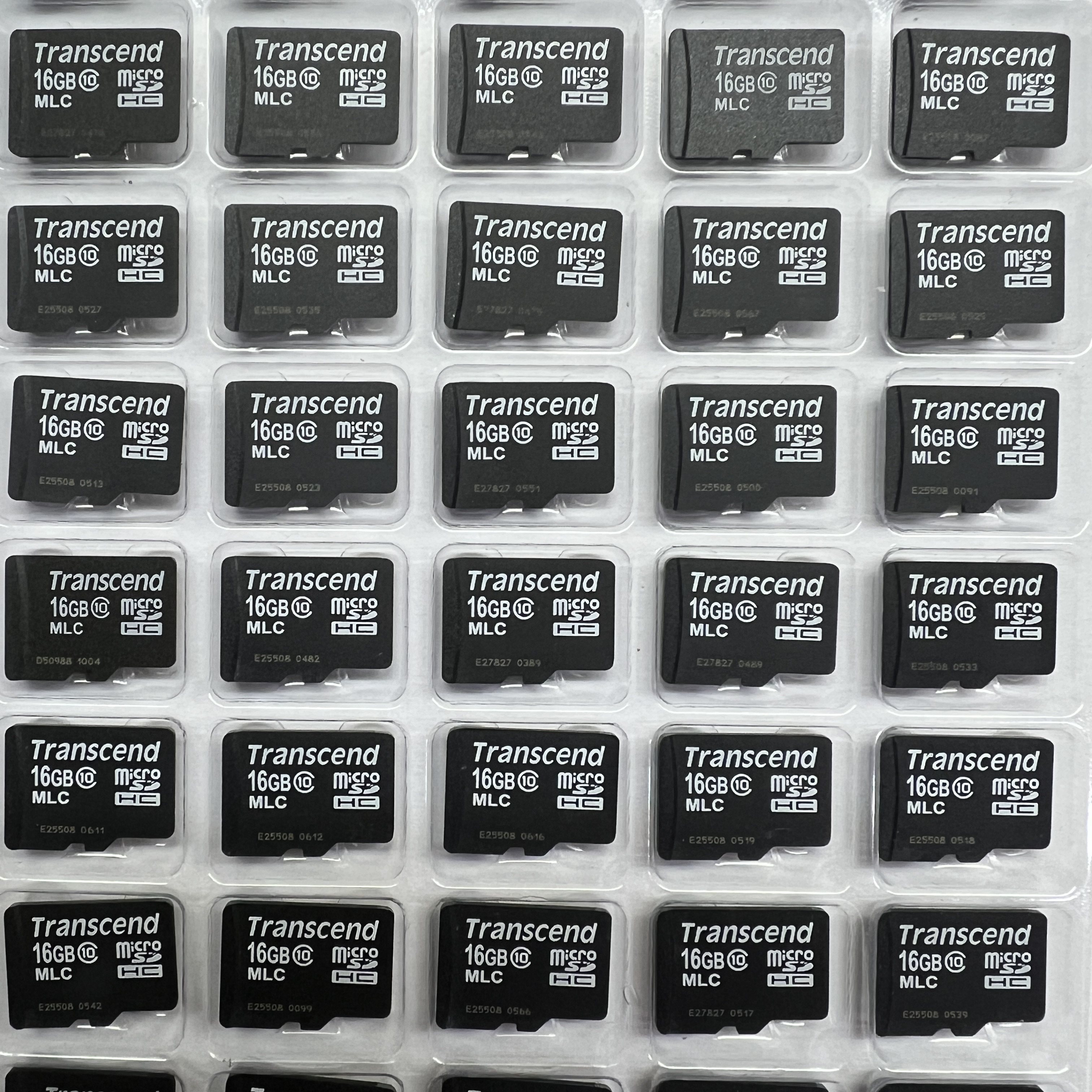 携帯電話、車載ドライブレコーダー、監視カメラ用、純正Transcend TF 16G産業グレードMLCフラッシュメモリーカード