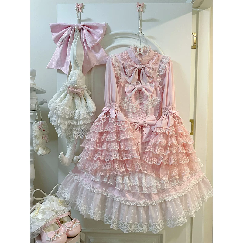 Сладкий и милый стиль мягкой девочки Lolita...