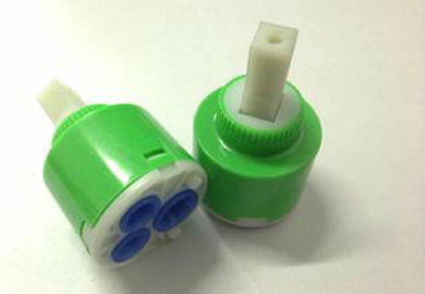 Drill gold precious bathroom ceramic chip cold and hot pelvic basin for tap special transparent mixed valve core accessories