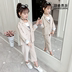 OGTO OGATU Girl SPRING DRESS 2020 NEW phiên bản Hàn Quốc NET RED Childrens SUIT YANGQI Xuân Thu Womens BIG. 