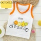 Childrens mới cô gái mùa hè vest ăn mặc mens dinh thự vest tay áo phía dưới edilate nhỏ vest sling vest.