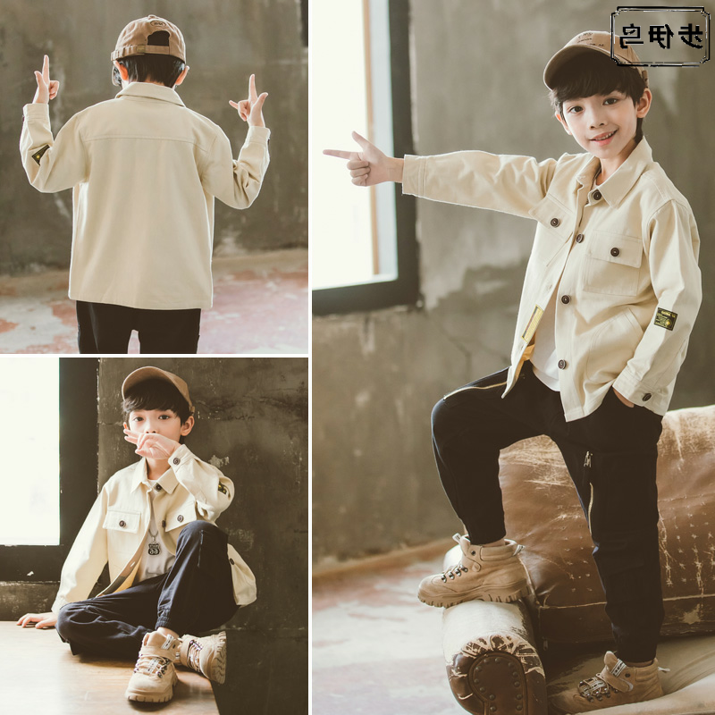 OGTO OGATU 2020 MỚI SPRING DRESS JAPANESE BOYS MULTI-POCKET LÀM VIỆC JACKET Cardigan LỚN.