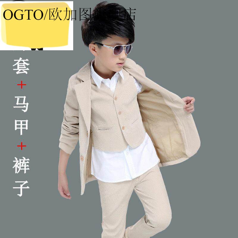 OGTO OGATU Childrens BOYS SUIT SUIT FLOWER Childrens DRESS PIANO váy biểu diễn vừa TRẺ EM KOREAN VERSION.