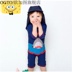 Đồ bơi trẻ em Hàn Quốc cho bé trai và bé gái dính liền với quần áo bơi nhanh tay cho bé - Đồ bơi trẻ em