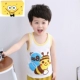 Quần áo trẻ em mùa hè trẻ em cotton mỏng vest bé trai và bé gái hoạt hình ngụy trang vest bé mặc áo sơ mi bên trong và bên ngoài - Khác