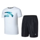 Anta sport suit nam 2019 mùa hè mới quần short áo thun ngắn tay thể thao nam chạy bộ thể dục - Thể thao sau bộ thể thao adidas