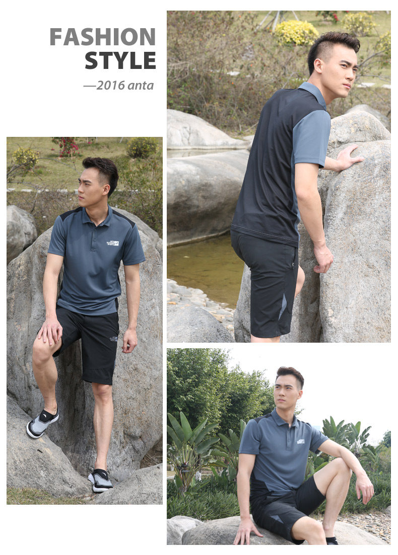 Polo sport homme ANTA en autre - Ref 552721 Image 7