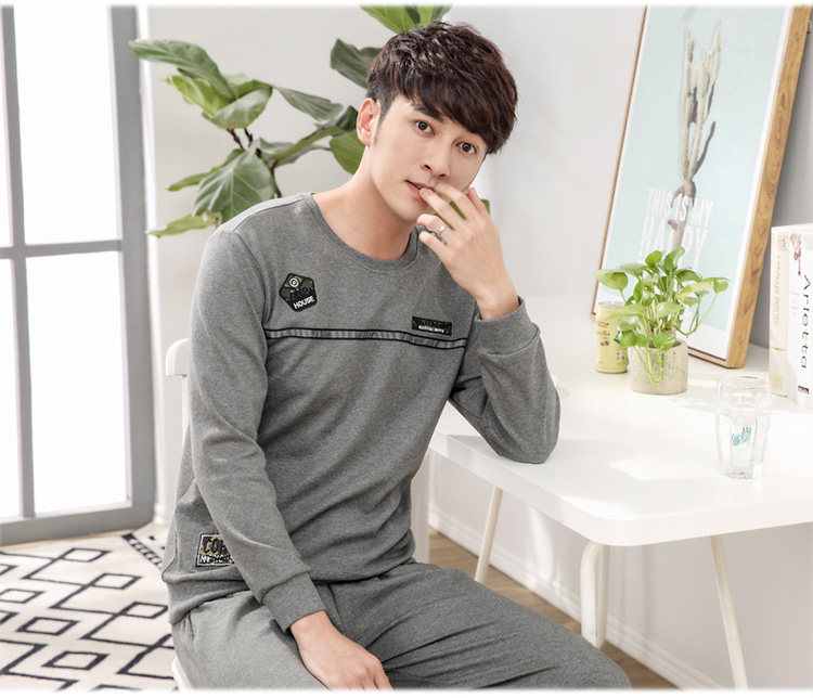 Pyjama mixte en Coton à manches longues - Ref 3004315 Image 53