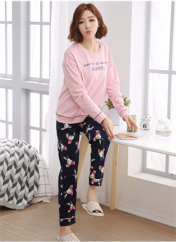 Pyjama mixte en Coton à manches longues - Ref 3004315 Image 83