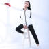 Anta suit nữ thời trang đơn giản 2020 xuân mới tập thể dục phù hợp với yoga phù hợp với áo len dệt kim nữ đích thực - Thể thao sau