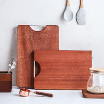 WUXIN ebony cutting board Solid wood household large chopping board Kitchen cutting board Whole wood panel accounting board knife board vegetable pier