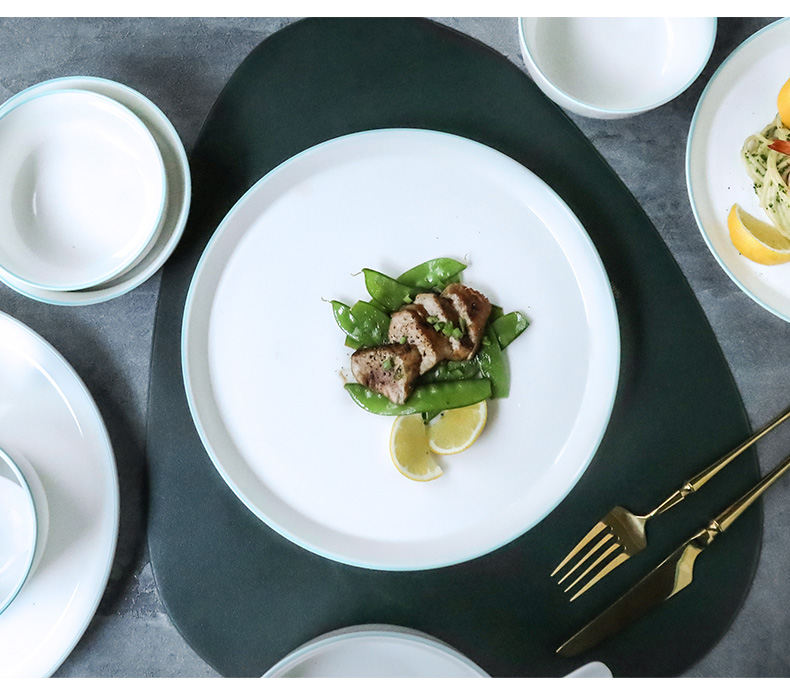 One Korean dishes food bowl chopsticks single a delicate dishes suit of Nordic home picking ceramic bowl dish