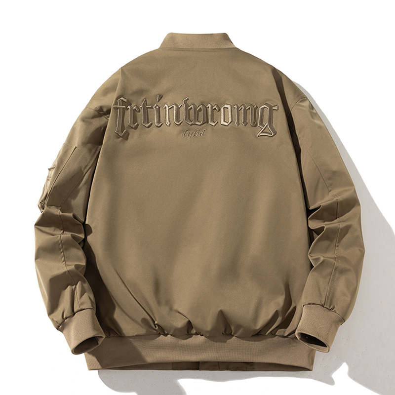 Spring, Autumn and Winter Retro Baseball Jackets for Men and Women, Couple Style, Thickened Cotton Clothing, Casual Versatile Trendy Brand Outerwear, Flight Jackets