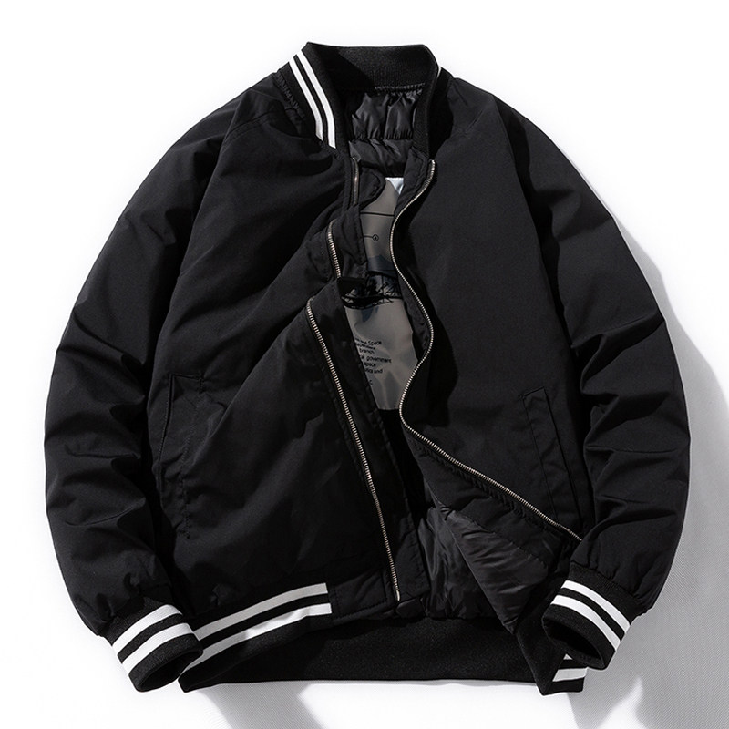 Shawn Yue same style baseball uniform men's fashion brand loose bomber jacket spring autumn winter thick cotton-padded men's jacket