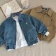 Boys' Autumn Clothing 2025 New Jackets Spring and Autumn Jackets Children's Young Masters and Middle School Lapels Baby Trendy Brands