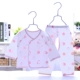 Quần áo sơ sinh nhà sư quần áo 0-3 tháng 6 mùa thu và mùa đông đồ lót trẻ em cotton sơ sinh quần áo mùa thu cho bé áo kiểu cho be gái