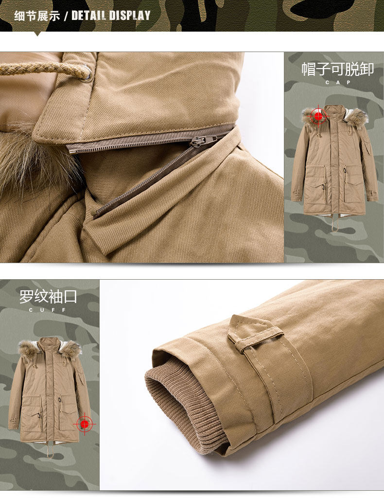 Blouson chaud pour homme en Coton - Ref 3112326 Image 33