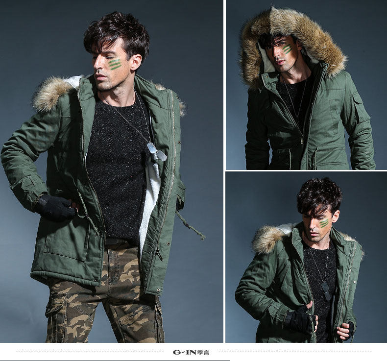 Blouson chaud pour homme en Coton - Ref 3112326 Image 22