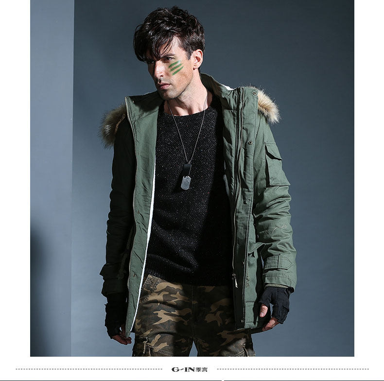 Blouson chaud pour homme en Coton - Ref 3112326 Image 21