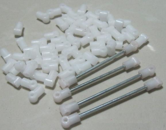 T type three-way rubber grain edge joint straight hole 1 95MM tight fit transverse hole 2 05MM loose fit T type axle frame