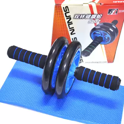 Abdominal wheel abdominal wheel abdominal wheel abdominal wheel roller silent sports fitness equipment home indoor fitness sports goods