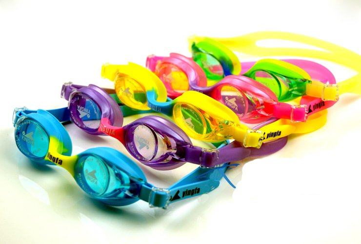 Yingfa yingfa children's anti-fog swimming goggles J720AF multicolor