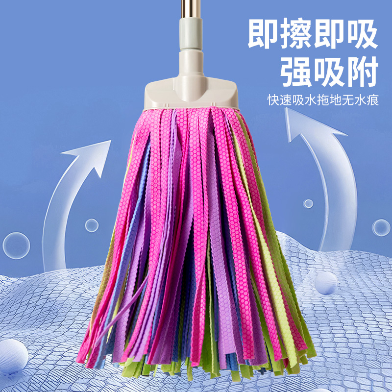 鹿皮巾拖把：告别水痕，迎接家居清洁新革命！
