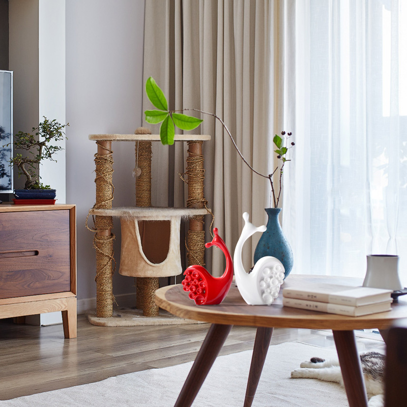 Place the car sitting room bedroom home decoration wine porch couples q lovely ceramic creative furnishing articles