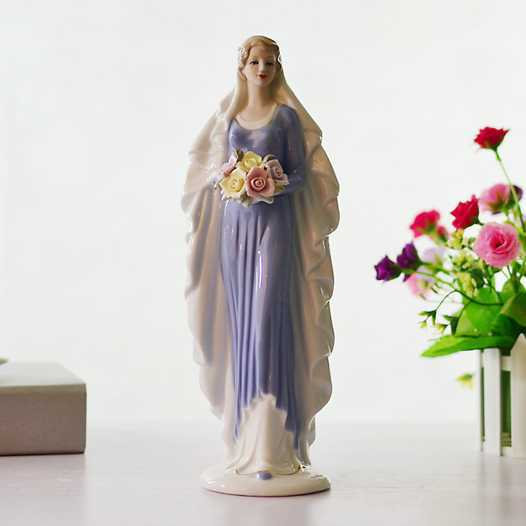 Western women 053 European/furnishings jingdezhen/handicraft/home decoration ceramic its furnishing articles