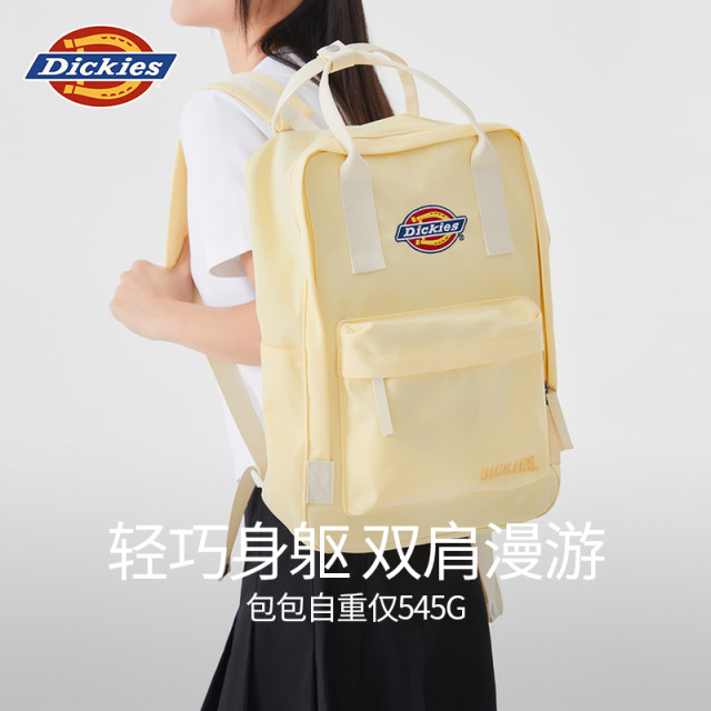 Dickies backpack ຄວາມອາດສາມາດຂະຫນາດໃຫຍ່ການເດີນທາງ commuting ນັກສຶກສາວິທະຍາໄລແມ່ຍິງຄອມພິວເຕີ junior ໂຮງຮຽນມັດທະຍົມກະເປົ໋ານັກຮຽນ