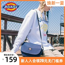 Dickies official new one shoulder fashion messenger bag youth campus men and women casual broadband messenger bag 8336